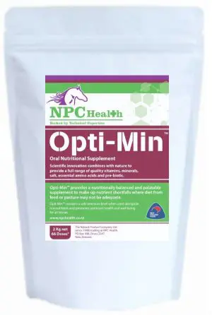 Best horse minerals for New Zealand horses in a quality supplement with added vitamins, amino acids, a proven prebiotic and natural salt for optimum health and performance.