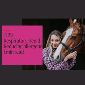 Horse respiratory issues and support supplements for airway health.