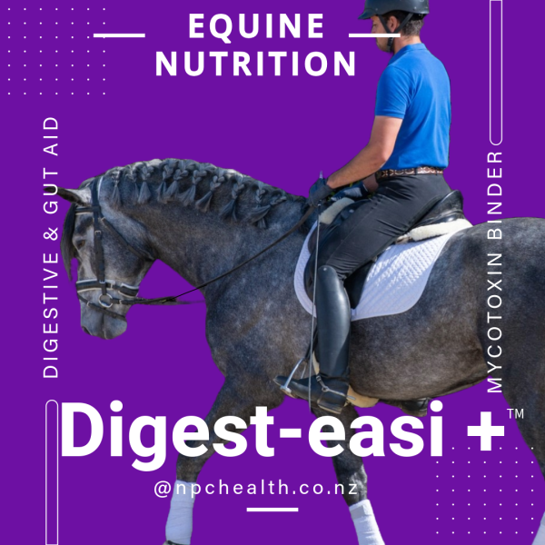 Digestive and gut supplement for horses and ponies.