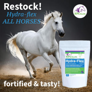 Joint supplement for horses, made in New Zealand.